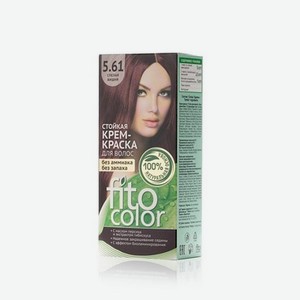 Стойкая крем - краска для волос ФИТОкосметик FitoColor 5.61 , Спелая вишня , 115мл