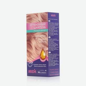 Оттеночный шампунь Ирида-Нева Irida M для волос Розовый жемчуг 75мл