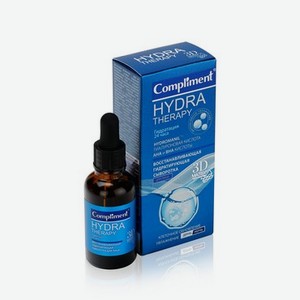 Сыворотка для лица Compliment Hydra Therapy восстанавливающая Гидратирующая 25мл