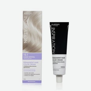 Стойкая крем - краска для волос Concept Fusion Inspiration 10.1 Clear Crystal ( Чистый кристалл ) 100мл