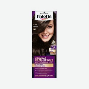 Крем - краска Palette Интенсивный цвет стойкая для волос N3 Каштановый 50мл