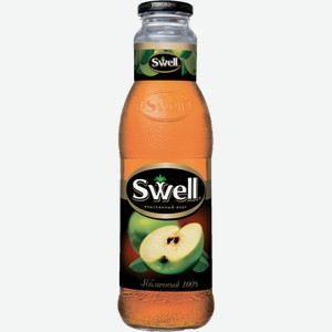 Сок Swell Яблочный осветленный для детского питания 0.75л