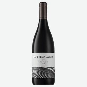 Вино Sutherland Pinot Noir красное сухое ЮАР, 0,75 л