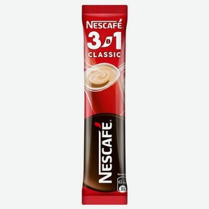 Кофейный напиток Нескафе Классик 3в1 растворимый 14,5г
