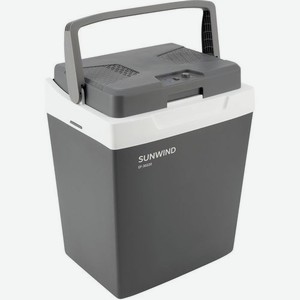 Автохолодильник SunWind EF-30220, 30л, серый и белый