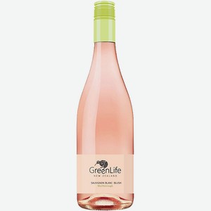 Вино ГринЛайф Совиньон Блан Мальборо роз. сух. 8,5-12,5% 0,75л /Новая Зеландия/