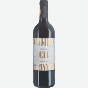 Вино Кампо Делия Ла Манча Темпранильо кр.сух. 12% 0,75/Испания/ /Испания/