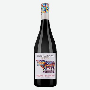 Вино Дон Симон Каберне Совиньон красное сухое 12,5% 0,75л /Испания/