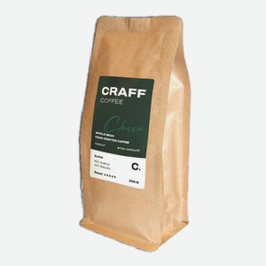Кофе зерновое CRAFF Classic, 250г