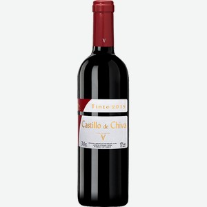 Вино Кастильо де Чива красное полусладкое 13% 0,75л /Испания/