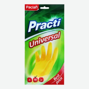 Перчатки резиновые Paclan Universal, М