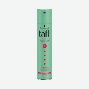 Лак для укладки волос Taft Воздушный объем Мегафиксация (5) 225мл