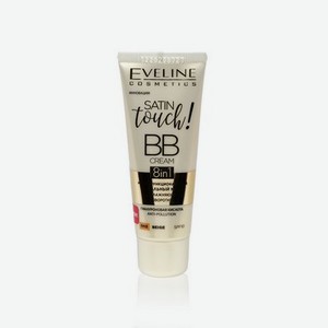 Многофункциональный BB крем для лица Eveline Satin touch! BB Cream 8 в 1 002 Beige 30мл