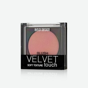 Румяна для лица BelorDesign Velvet touch 102 Розово-персиковый 3,6г