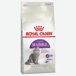Сухой корм для кошек с чувствительным пищеварением Royal Canin Sensible, 2 кг