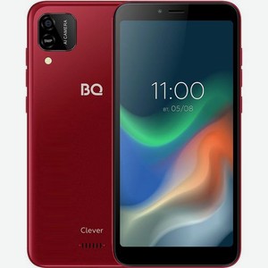 Смартфон BQ Clever 3/16Gb, 5765L, красный
