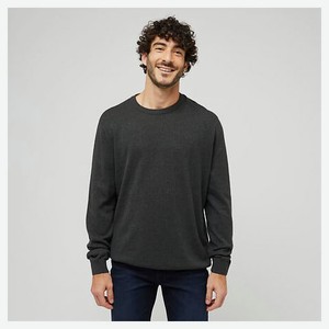 Пуловер мужской InExtenso темно-серый меланж