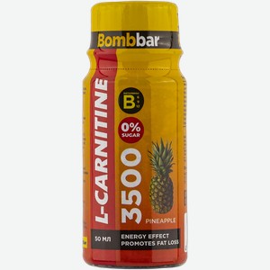 Напиток Бомббар л-карнитин 3500 ананас НПО Маяк п/б, 50 мл