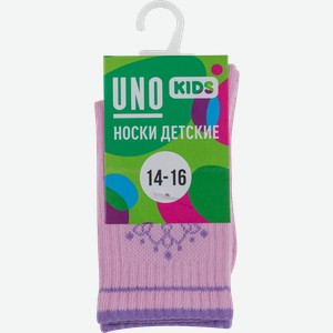Носки для девочек UNO SG19_n7 розовый р.12-20