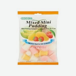 Пудинг фруктовый Cocon Mixed Mini Pudding Ассорти 375 г
