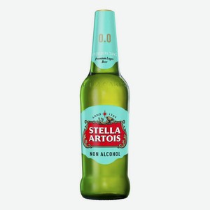 Безалкогольное пиво Stella Artois светлое фильтрованное пастеризованное 440 мл