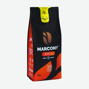 Кофе Marcony Французская ваниль в зернах 200 г