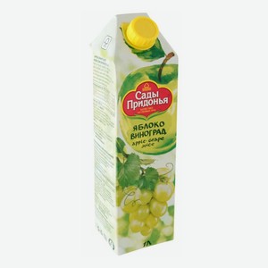 Сок Сады Придонья яблочно-виноградный восстановленный 1 л