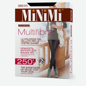 Колготки женские MINIMI Multifibra 250 den nero, р 3