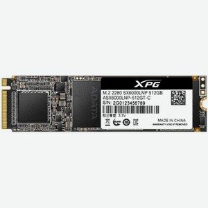 SSD накопитель ADATA SX6000 Lite 512GB (ASX6000LNP-512GT-C)