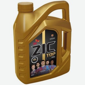 Моторное масло ZIC Top, 0W-40, 4л, синтетическое [162611]