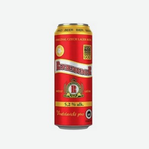 Пиво Рейхенбергер светлое 3.8% 0.5л ж/б