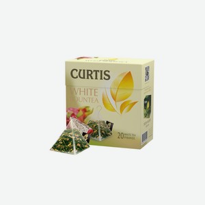 Чай белый Curtis White Bountea листовой с тропическим ароматом 20х1,7 г
