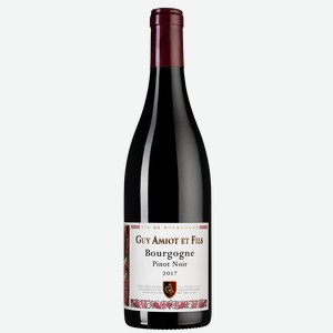 Вино Bourgogne Pinot Noir, Domaine Amiot Guy et Fils, 0.75 л.