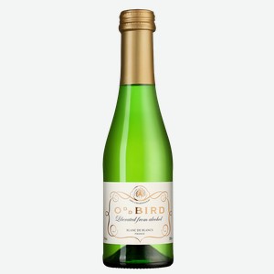 Игристое вино безалкогольное Blanc de Blancs, 0,0%, Oddbird, 0.2 л., 0.2 л.