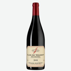 Вино Clos de Vougeot Grand Cru, Domaine Jean Grivot, 0.75 л.
