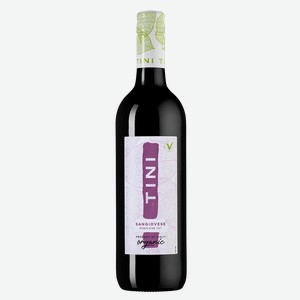Вино Tini Sangiovese Biologico, Caviro, 0.75 л.