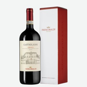 Вино Chianti Castiglioni в подарочной упаковке, Frescobaldi, 1.5 л., 1.5 л.