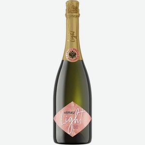 Вино Abrau Light розовое игристое полусладкое 8% 750мл