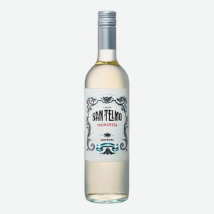 Вино Сан Тельмо Торронтес белое полусухое 0,75л 12%