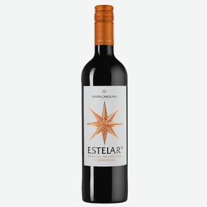Вино Estelar Carmenere, Santa Carolina, 0.75 л.