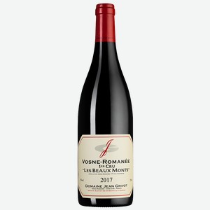 Вино Vosne-Romanee Premier Cru Les Beaux Monts, Domaine Jean Grivot, 0.75 л.
