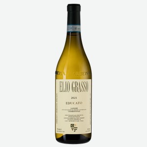 Вино Educato Chardonnay, Elio Grasso, 0.75 л.