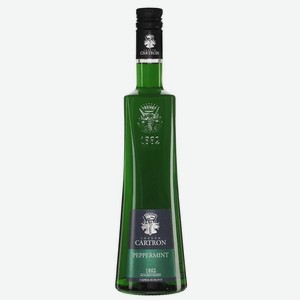 Ликер Liqueur de Peppermint Vert, Joseph Cartron, 0.7 л.