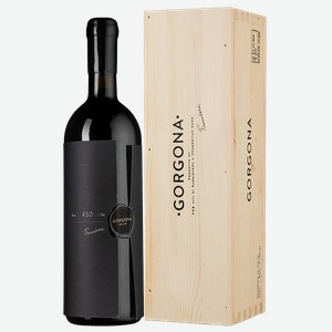 Вино Gorgona Rosso в подарочной упаковке, Frescobaldi, 0.75 л.