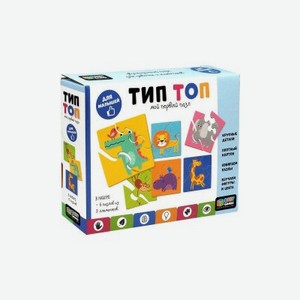 Набор пазлов Origami Baby Games. 6 в 1 Тип-топ. Африка, 18 элементов