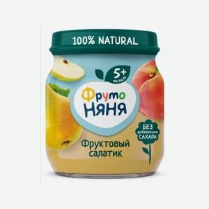 Пюре Фрутоняня Фруктовый салатик 100 г