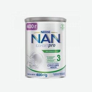 Молочко Nestle NAN 3 Кисломолочный детское 400 г