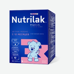 Смесь Nutrilak Premium 3 молочная, 600 г
