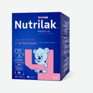 Напиток Nutrilak Premium 4 молочный 600 г