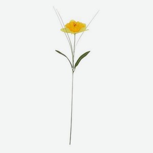 Цветок искусственный Желтый нарцисс, 50 см
